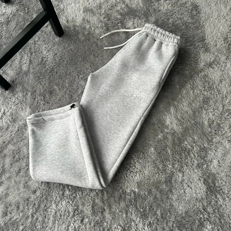 Autumn and Winter Street Casual Loose High-waisted Sweatpants Men Y2k Harajuku Hip-hop Fashion Versatile Oversized Trouser Women