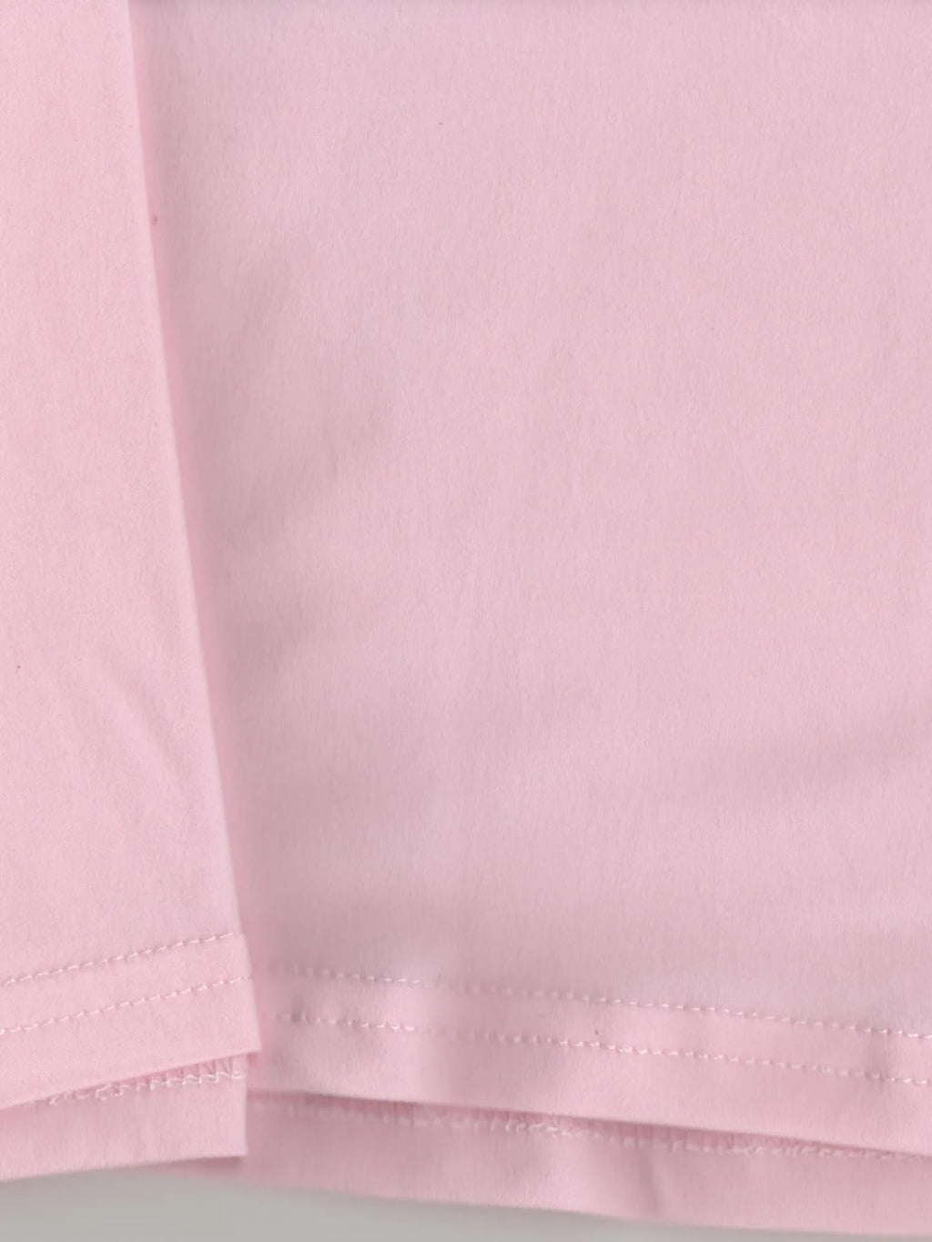 2024 European And American Spring And Autumn Mesh Petal Bubble Short Sleeve Solid Color Round Neck Slimming T-Shirt