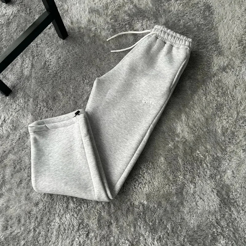 Autumn and Winter Street Casual Loose High-waisted Sweatpants Men Y2k Harajuku Hip-hop Fashion Versatile Oversized Trouser Women