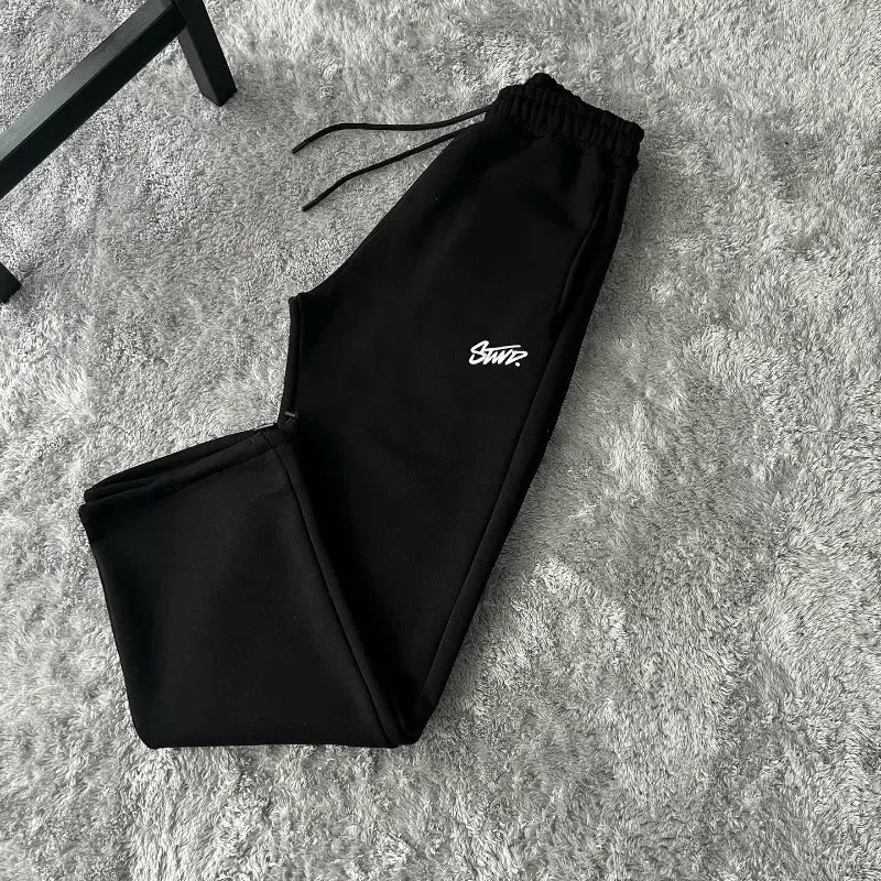 Autumn and Winter Street Casual Loose High-waisted Sweatpants Men Y2k Harajuku Hip-hop Fashion Versatile Oversized Trouser Women